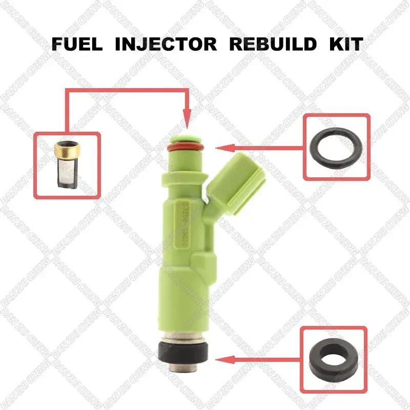 Fuel Injector Seal O-Ring Kit Seals Filters for Toyota 7K-E Engine 23250-13030 23209-13030