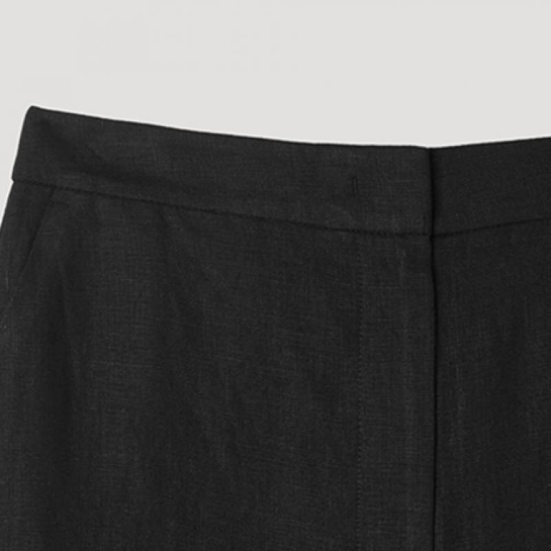 [She S miSS] Back Banding Linen Wide pantS SwwSlp22130