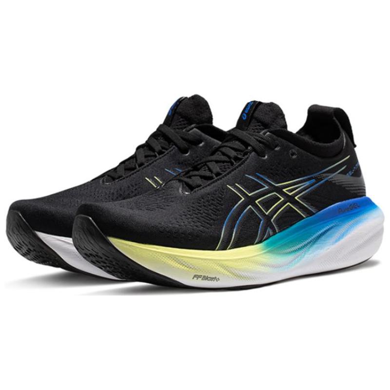 Asics Gel Nimbus 25 Black Glow Yellow Sneakers 1011B547-004