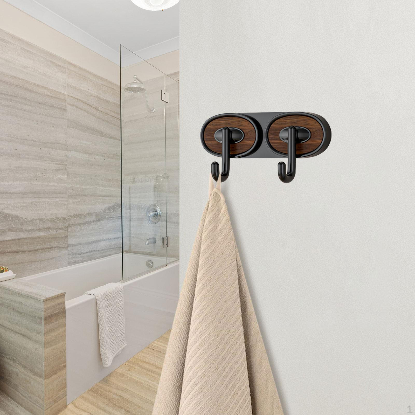 

Decorative Wall Hook for Cloakroom Organization Towels And Bags in HIPS Ideal Home Small Double Hook