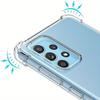Transparent TPU Shockproof Protection Phone Case For Samsung For Galaxy A52S/A52/A53/A32/A33/A34/A50/A50S/A51-Clear