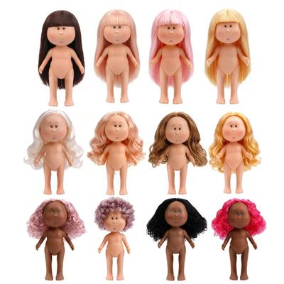 24CM Kartoffelpuppe Bewegliches Gelenk BJD Vinylpuppe Weichgummi Babypuppe für DIY Styling