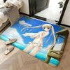 Weicher saugfähiger rutschfester Teppich Anime Y-Yosuga no Sora Fußmatte Heimdekoration Fußmatte Schlafzimmer-Fußmatte Duschteppich