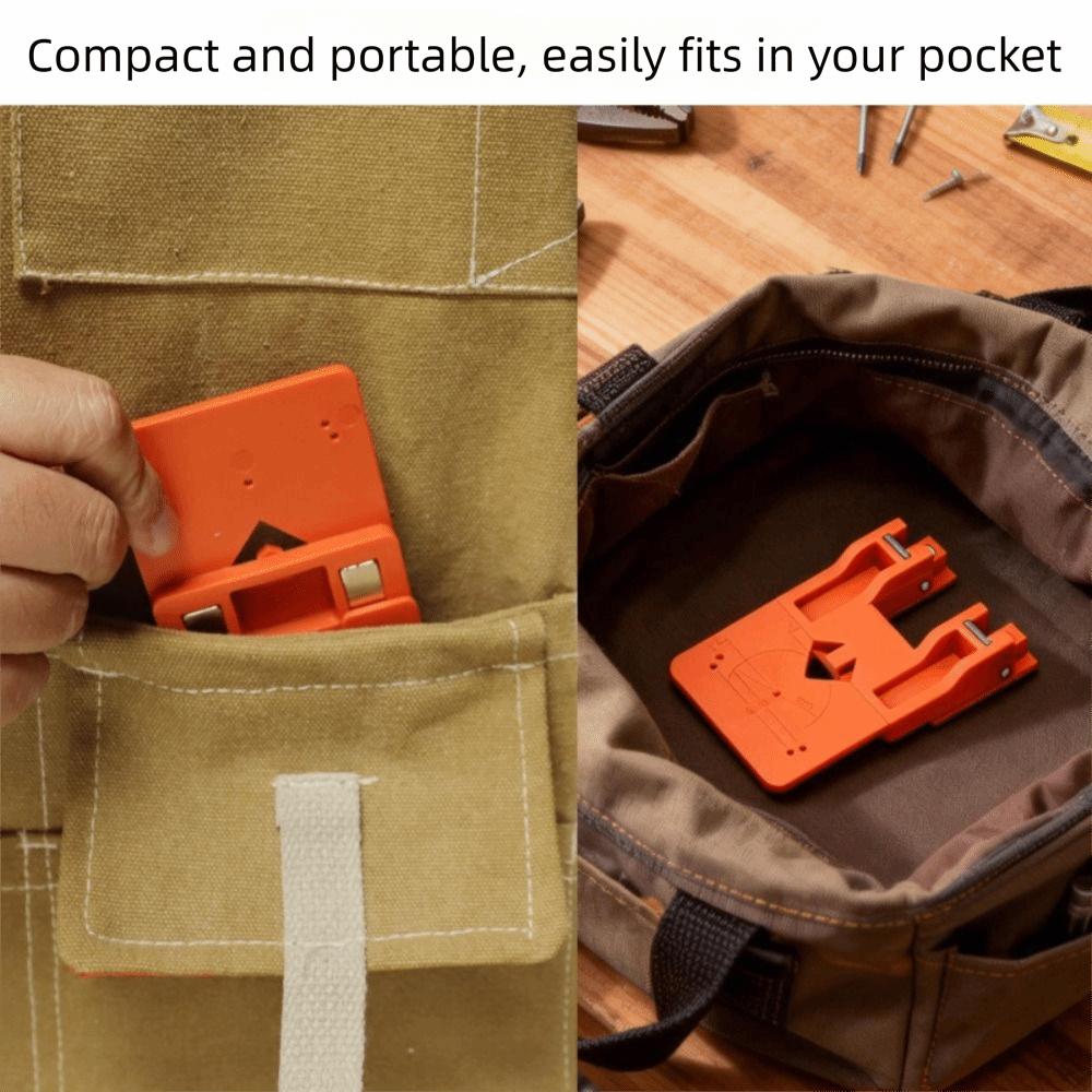 Magnetic Cabinet Door Hinge Gasket Alignment Hinge Mounting Auxiliary Tool Woodworking