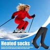 Electric Heated Socks Cordless 4 Levels Rechargeable Foot Warmers Heated Ski Socks Foot Warmers For Outdoor Hunting Riding