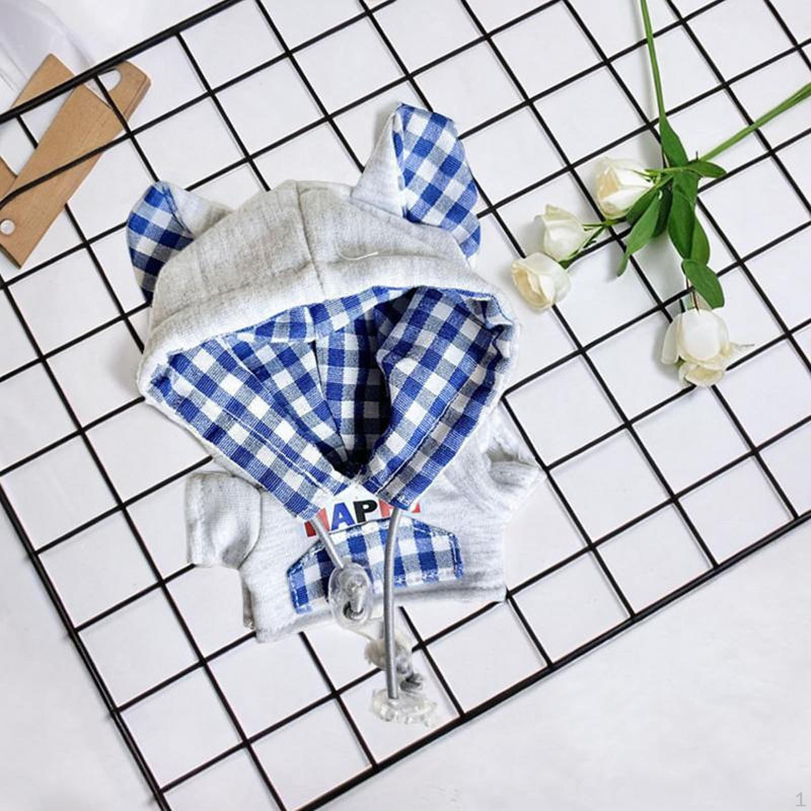 

Кукольная толстовка с капюшоном Одежда Костюмы Милые подарки Украшения Фотореквизит Стильная одежда Подвеска серый