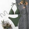 2026 European and American Women's Sexy Split Strap Bikini Swimwear