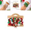 Reusable Christmas Tree Charm Water Crystal Wristlet Chain For Seasonal Gift Giving