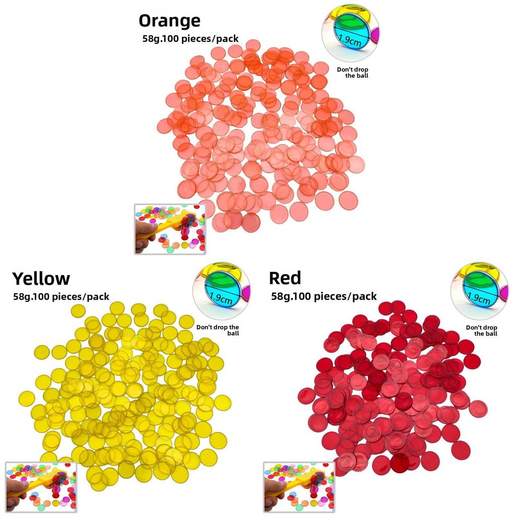Early Education Magnetic Circles Set For Kids Science Learning Toys