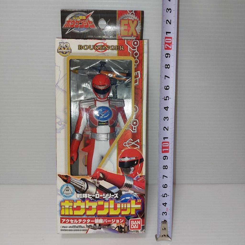 Used Sentai Hero Series EX Bouken Red Axel Techter equipped version!