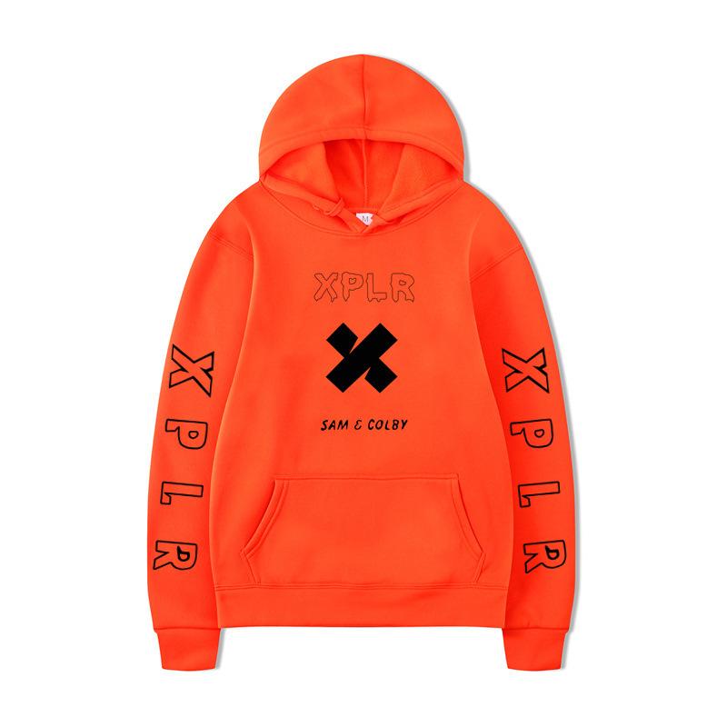 Autumn Winter Sam and Colby Printed Men's Hoodie Brand Hoody Clothes Vintage Fashion Casual Unisex Long Sleeve Pullovers