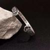 Retro old Ruyi men's and women's ethnic style opening adjustable personalized bracelet