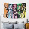 Cartoon Anime Theme Tapestry Room decoration Home Decoration Tapestry Decor Accessories Cute Room Decor