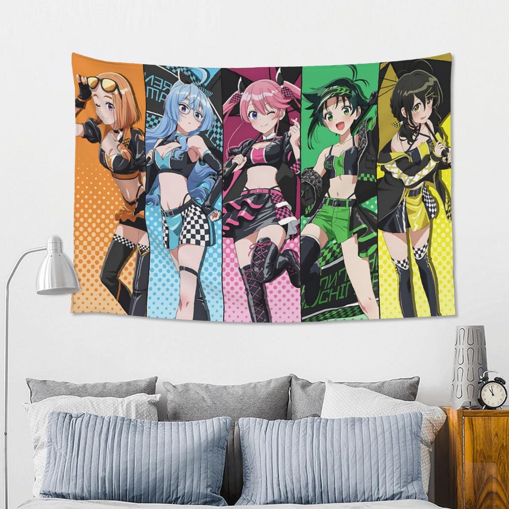 Cartoon Anime Theme Tapestry Room decoration Home Decoration Tapestry Decor Accessories Cute Room Decor