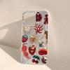 Heart-Shaped Stars Crab Fish Floral Patterns Phone Case For iPhone 16 Pro Max 15 14 13 12 11 XS X XR 16E 7 8 Plus SE 2020 Cover