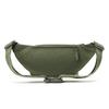 Sac banane homme multi-compartiments Sac de poitrine léger Sac bandoulière couleur unie