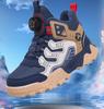 Boys' Plush Lined Sports Shoes - Autumn/Winter 2025 Fashion: Warm, Thickened Running & Dad Shoes