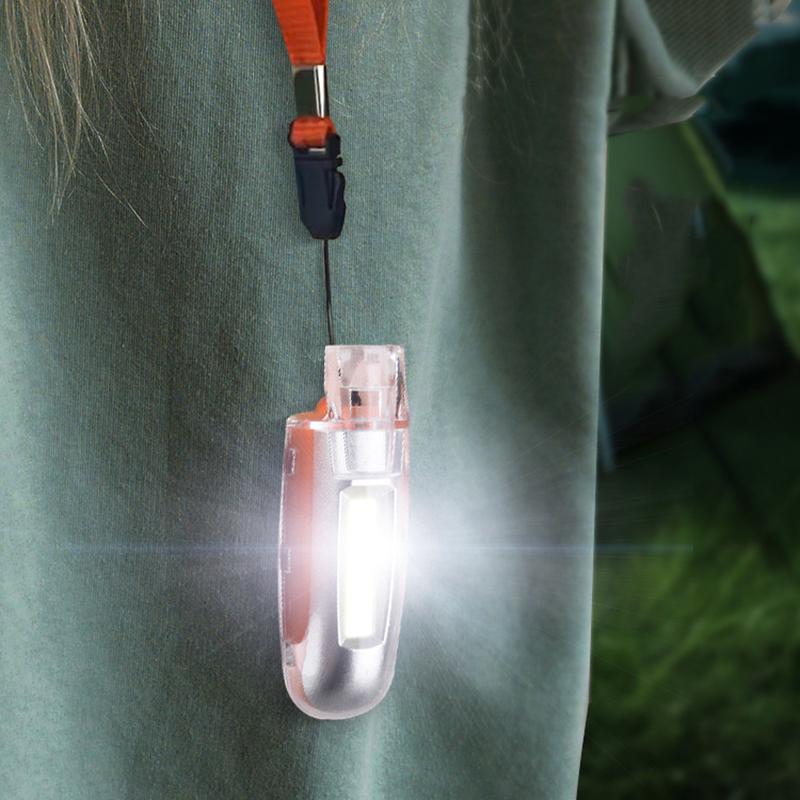 Outdoor Camping Survival Whistle Rescue Whistle With Led Light Charging Mini Flashlight 3-speed Adjustment Emergency Torch