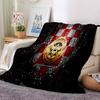 Brent-ford Football Club Crest Flannel Blanket, Soft Polyester, Modern Design, All-Season for Camping, Travel, Gifts for Holidays or Birthdays