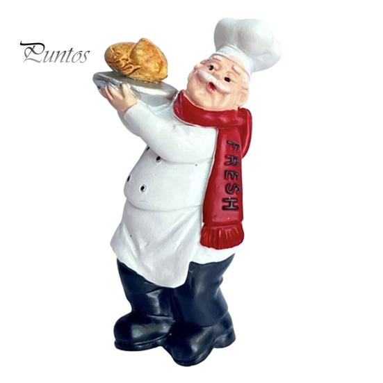 3D Fridge Magnet Cartoon Fat Chef Magnet, Hand-painted Refrigerator Picture Photo Holder for Home Office Kitchen Decoration Durable