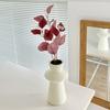 3-Branch Eucalyptus Leaf with Simulated Fruit Lifelike Faux Greenery for Wedding Home Office Decor Faux Floral Arrangement Supplies