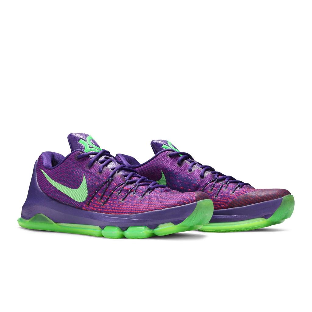 Nike KD 8 'Suit' (Unisex) COURT PURPLE / GREEN STRIKE-VIVID PURPLE-BRIGHT CRIMSON Basketball Shoes 749375 535