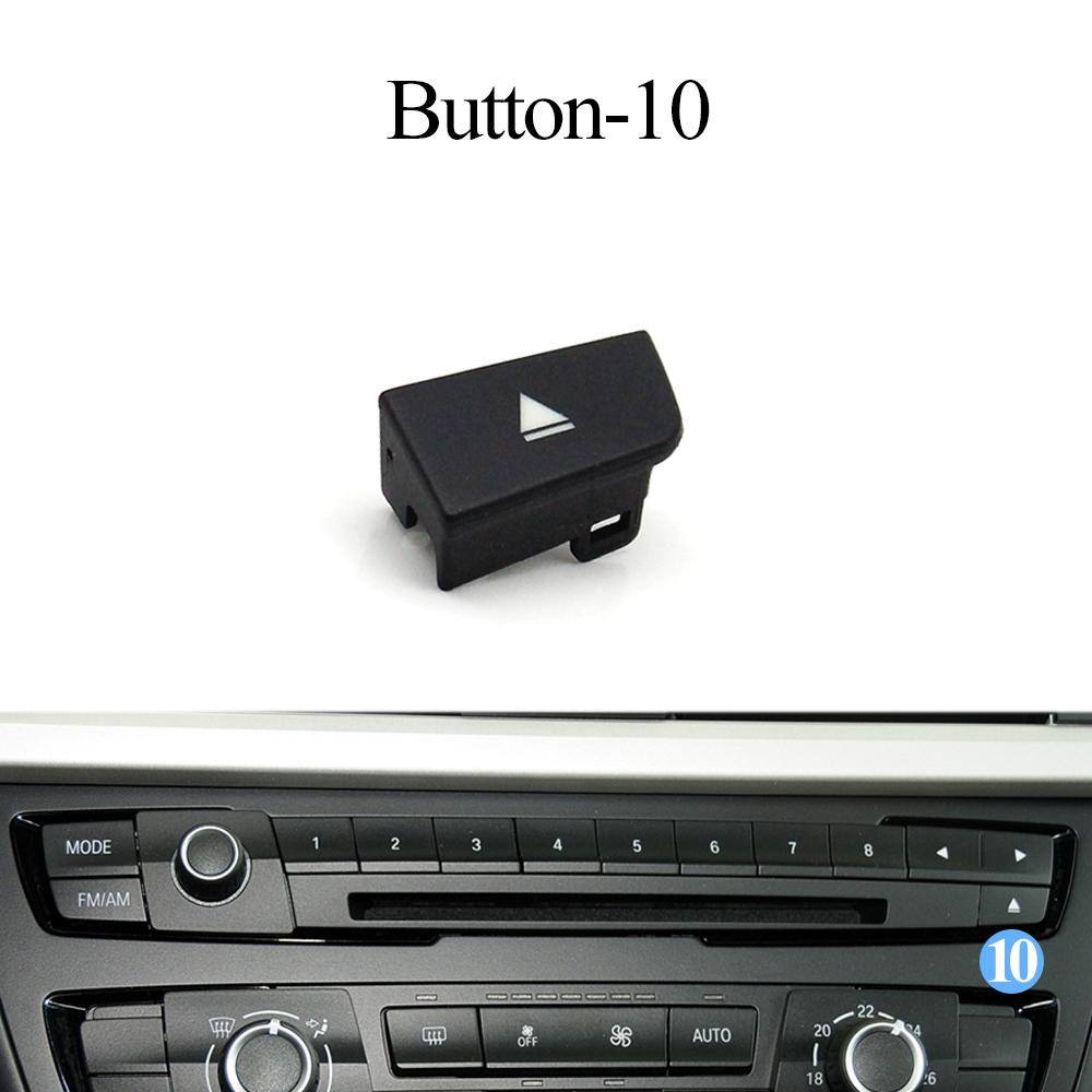 Couvercle de bouton de commutation pour Console de tableau de bord de voiture, Radio, lecteur CD, pour BMW série 3 M3 M4 F20 F21 F22 F23 F30 F32 F35 F34 F36 F45