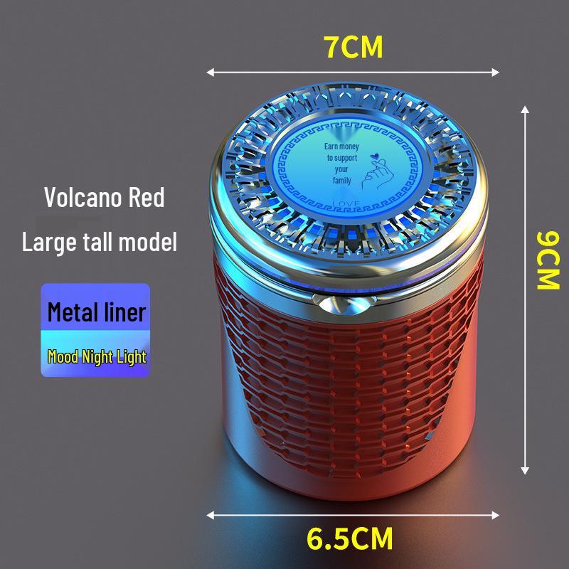 Illuminated Car Ashtray for Baojun Models: 510, 530, 730, 310W, 360, E100, E200, RS5