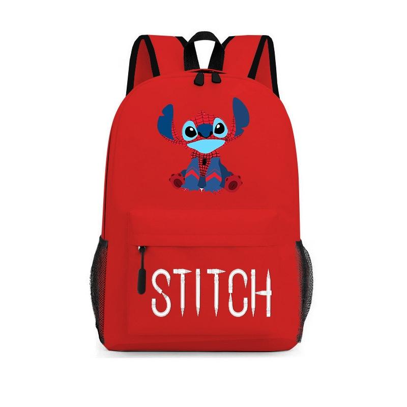 School Bag Cartoon Backpack Star Lightning School Bag Student Polyester Casual Printed Backpack Travel Bag