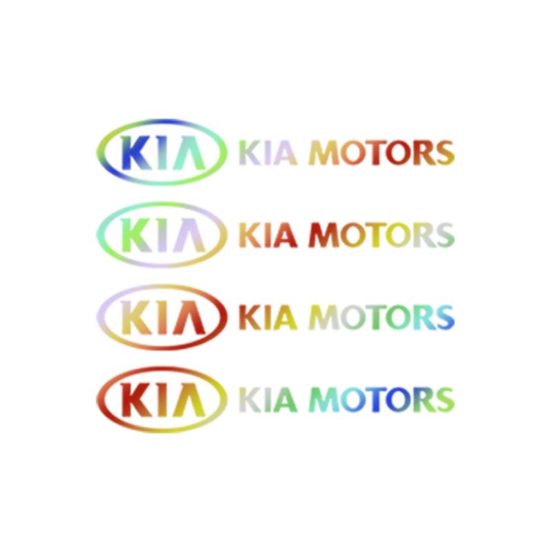 4pcs Car Door Handle Window Wiper Stickers Emblem Auto Accessories For KIA k5 K6 Optima Sorento RIO Picanto Ceed KX1 K4 Sportage