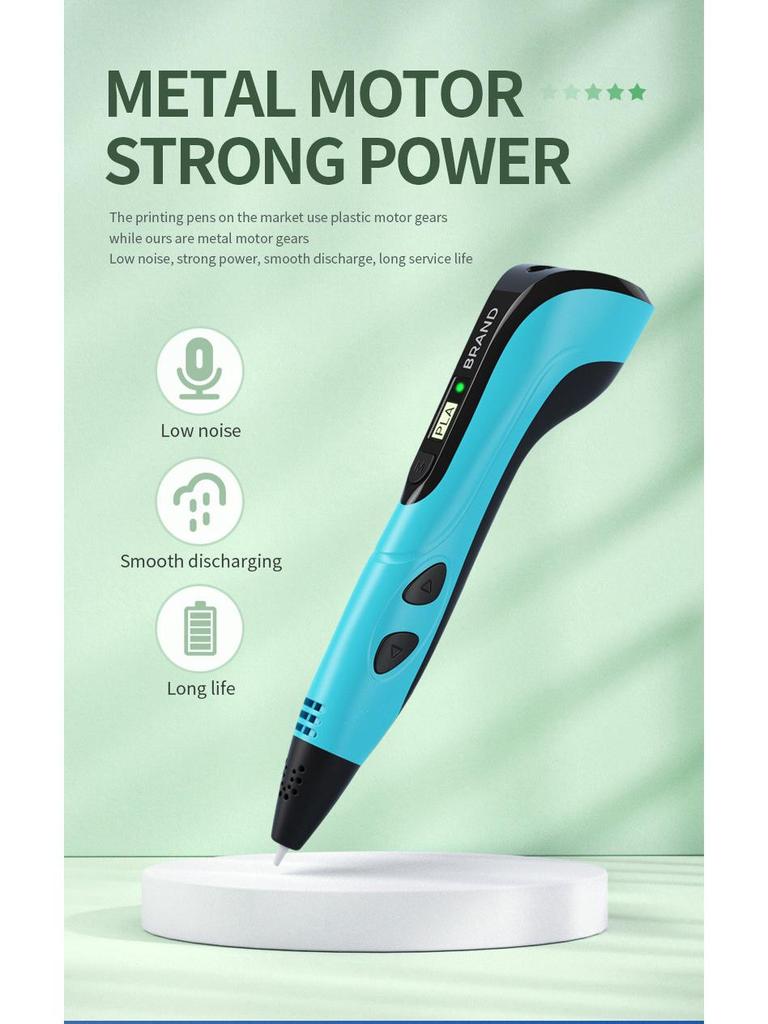 3D-Druckstift für Kinder - Graffiti-Spielzeug für kreatives und pädagogisches Spielen