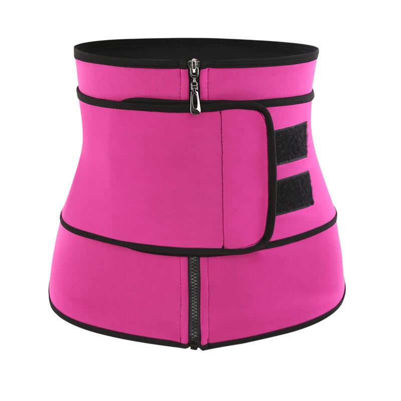 Women's Neoprene Waist Trainer - Zipper Tummy Control Body Shaper for Sports and Beauty