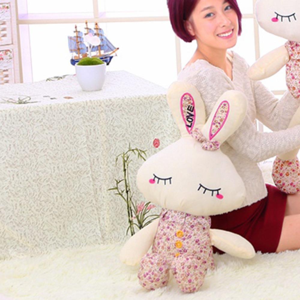 

Plush toy doll/floral rabbit/rouge rabbit/love rabbit/little rabbit squint rabbit doll 40cm