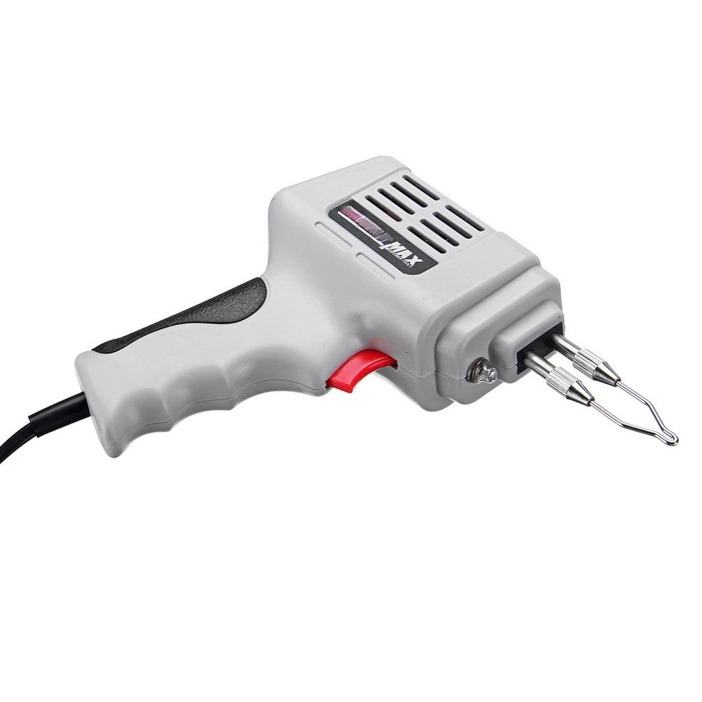 220V-240V EU 100W Electrical Soldering Iron Gun Hot Air Heat Gun Hand Welding Tool With Solder Wire Welding Repair Tools Kit