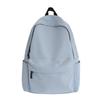 Schoolbag Backpack Ins Trend 1011 New Korean Version of Female High School Junior High School Students Large Capacity Simple Solid Color Schoolbag 