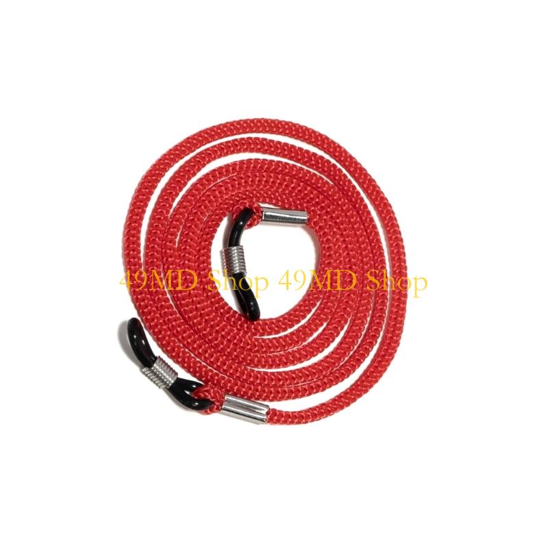 49MD Unisex Anti-Rutsch Brillenhalter Verstellbares Brillenband Polyesterband