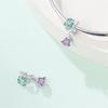 100%Stering Copper Lily Of The Valley Rose Charms Beads Butterfly Lucky Pendant Fit Original Bracelet Diy For Womenjewelry
