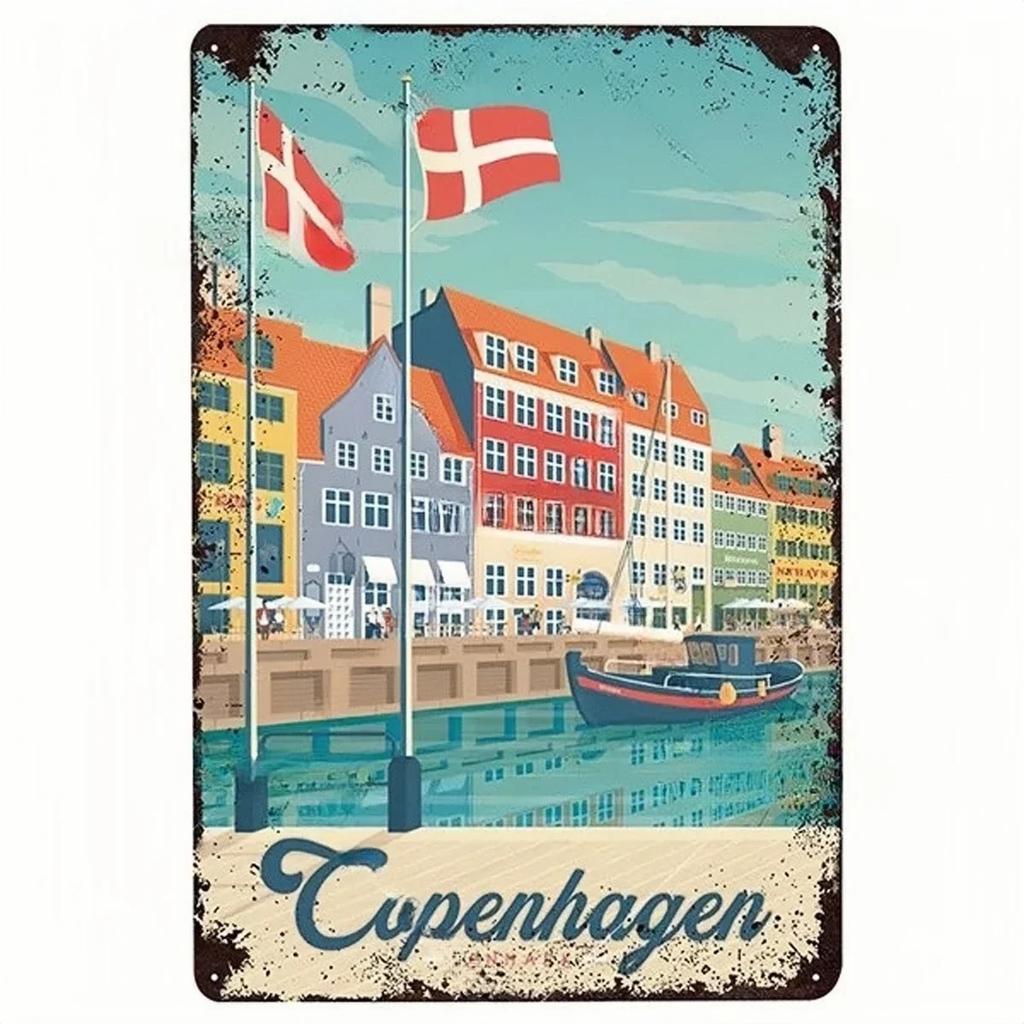 Vintage BERLIN LONDON MONACO Lissabon Stadtposter Metallschild Plakette Platte Dekor Für Werkstatt Man Cave Bar Pub Hotel Wanddeko