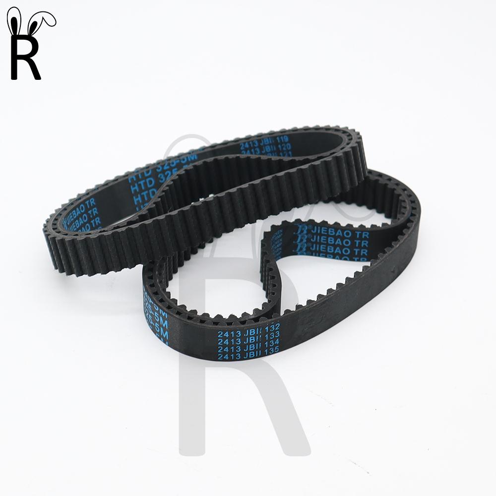 HTD5M Timing Belt Length 395mm To 600mm 5M Belt Width 10mm 15mm 20mm Pulley Belt 25mm 30mm 40mm Closed Loop Rubber Belt HTD 5M