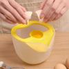 Egg White Separator 1L Large Capacity Kitchen Baking Multi-Functional Egg And Soy Milk Filter Egg Beating Mixing Bowl