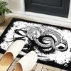Yin Yang Dragons Office Rug Chair Mat, Game Carpet, Suitable for Front Door, Bedroom, Living Room, Desk, Holiday Gift