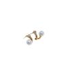 Chic Diamond & Pearl Stud Earrings for Women - Elegant, Fashionable, Versatile Jewelry