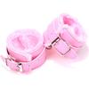 Sexy Lingerie PU Leather Plush Handcuff Ankle Cuff Bondage Sex Toy For Adults Sex Bondage Restraints Lingerie Exotic