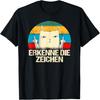 Die Zeichen von Katzen erkennen, die den Katzenmittelfinger zeigen Katzen-T-Shirt
