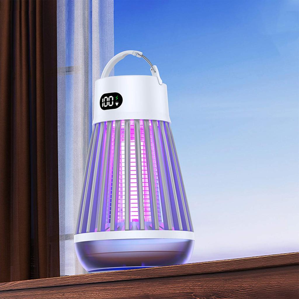 Multifunctional Mosquito Killer for Mothers and Babies, Household Outdoor Portable Electric Shock Mosquito Killer Lamp, Camping Lamp