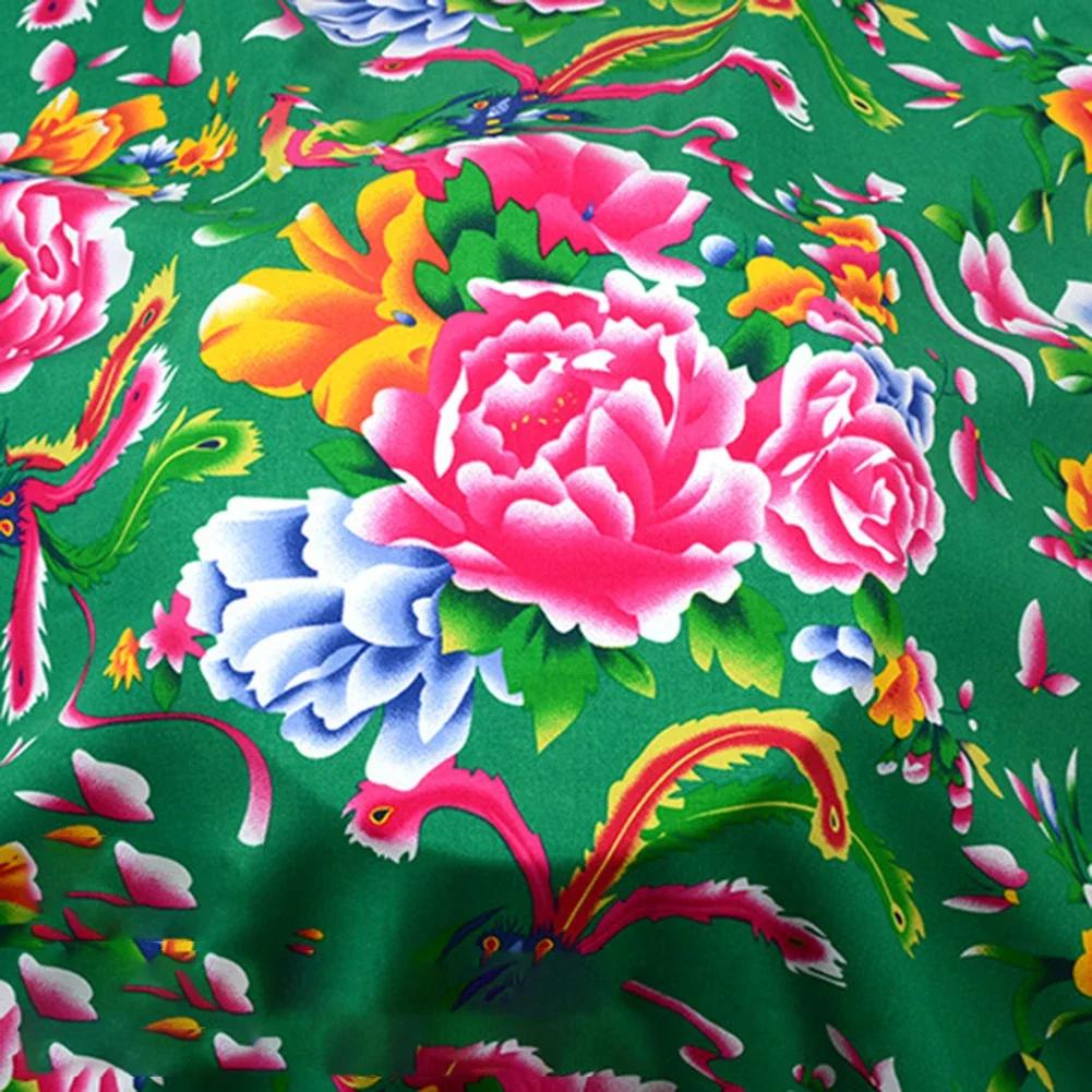 High Density And Exquisite Cotton Printed Fabric Dresses Exquisite Texture Breathable And Skin Friendly Chinese Style