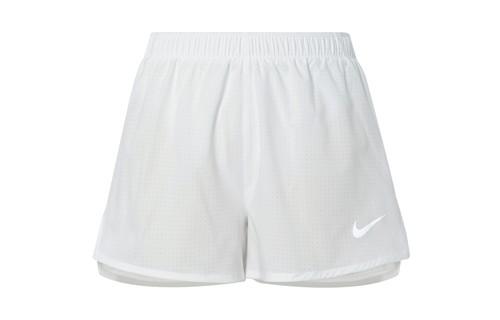 Nike Solid Outdoor Elastic Drawstring Three-Quarter Sports Shorts FN3358-121 2XL белый