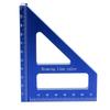 3D Multi Angle Measuring Ruler 45 90 Degree Aluminum Alloy Woodworking Square Protractor Miter Triangle Ruler Layout