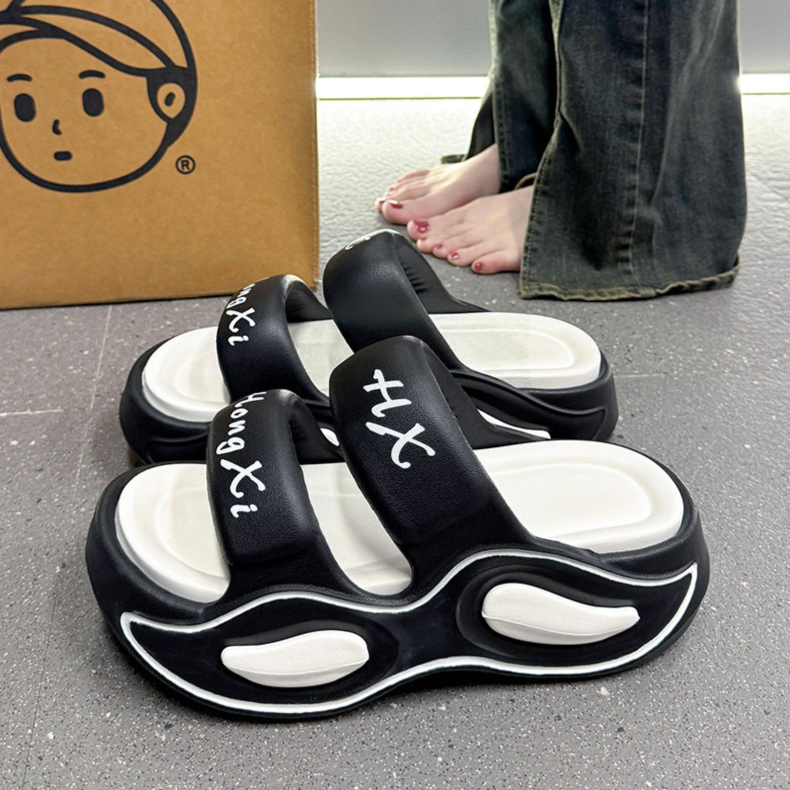 

Домашние тапочки для девочек летние для дома и улицы толстоподошвенные тапочки 36 чёрный