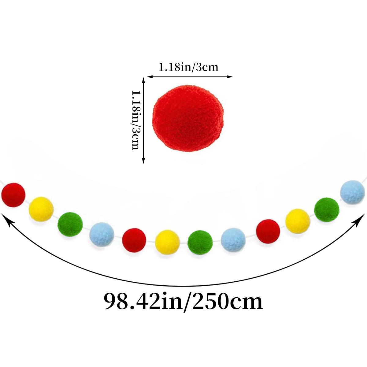 

School Season Themed Party Decoration Supplies Back To School Season Welcome Back To Pull The Flag Hanging The Flag Cake Plug School season pom-pom latte [12 packs]